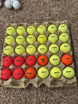 30 Srixon golf balls in great condition