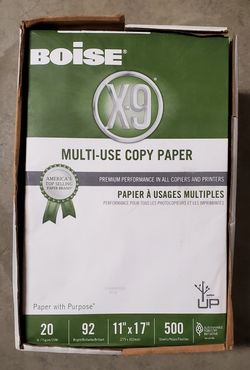 Boise 11" x 17" Laser Paper, 2000