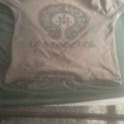 Brown Chrome Heart Shirt Size Medium 