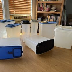 Tupperware cereal containers. Large $10 medium $8. Rochester wa