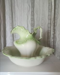 Wash Basin and Pitcher