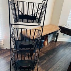 Rd Barrel Studio 3 Tier Wire Basket 