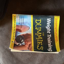 Weight Training For Dummies Book 