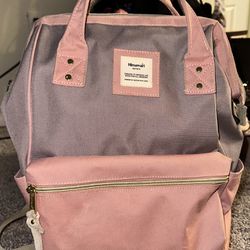 Baby Pink Laptop Backpack 
