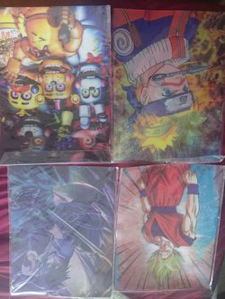 Anime 3-D Posters