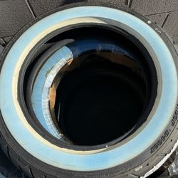 Dunlop D408f Wide White Wall 130/90b16 Tire