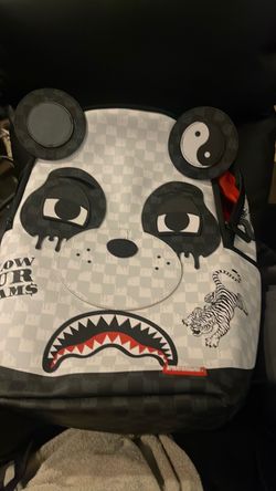 Spray ground backpack