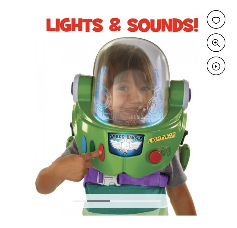 Toy Story Buzz Lightyear Space Ranger Helmet