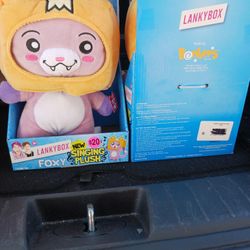 Lankybox Singing Plush Toy