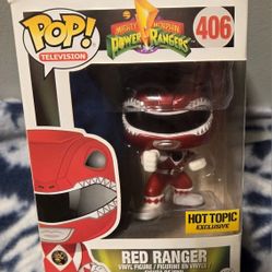 Funko Pop 406 Red Ranger
