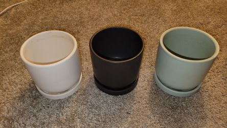 Ceramic Plant Pots (4" pots)