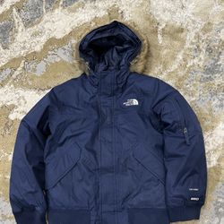 Authentic The North Face Gotham Dryvent 550 Down Fill Jacket Coat Boy Size M 10/12 Navy Blue - MAKE AN OFFER! 