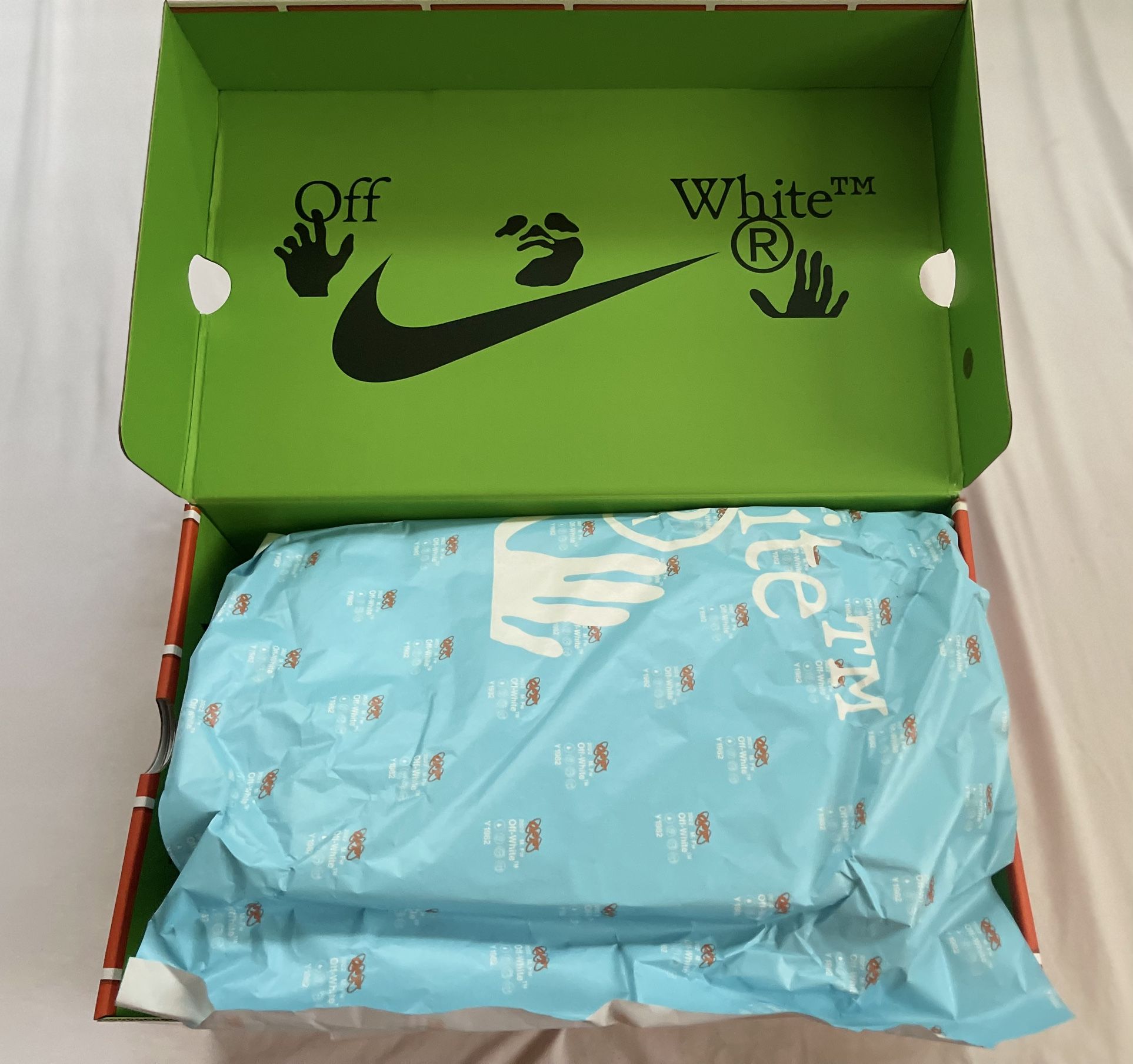 Nike Air Force Off-White Pine Green