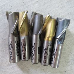 1" High Speed End Mills 2 Flute