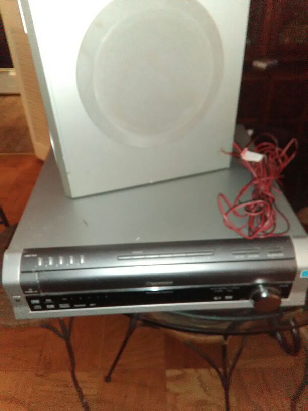 Pioneer 5 disc CD receiver surround sound