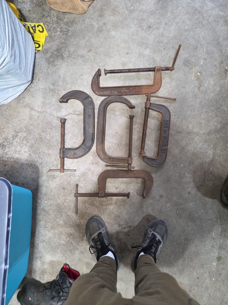 Large C Clamps