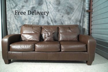 Leather Couch, Like New
