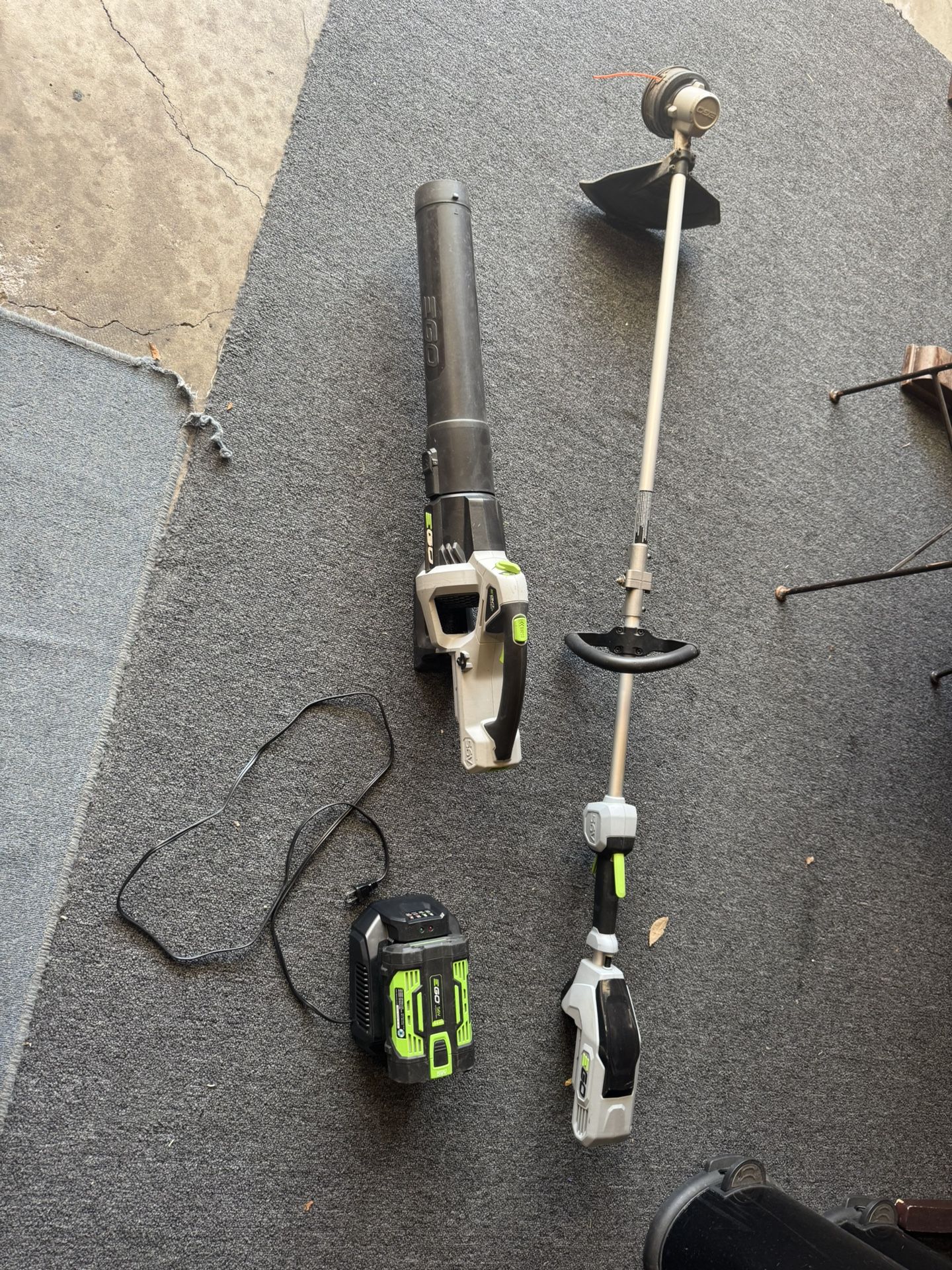 Ego Leaf Blower And String Trimmer