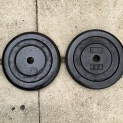 Weight Plates 20 Lb Steel Standard 