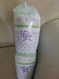 BRAND NEW 84pk Stage 1 LUVS diapers