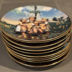Danbury Mint MJ Hummel Little Companions Collectible Plates
