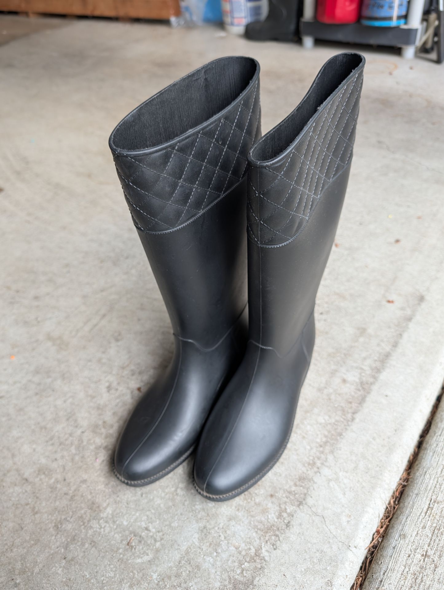 Boots black designer