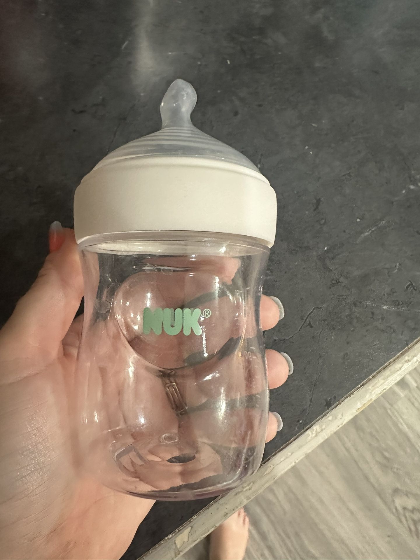 NUK 5oz Baby Bottles – Set of 6 with Anti-Colic Nipples