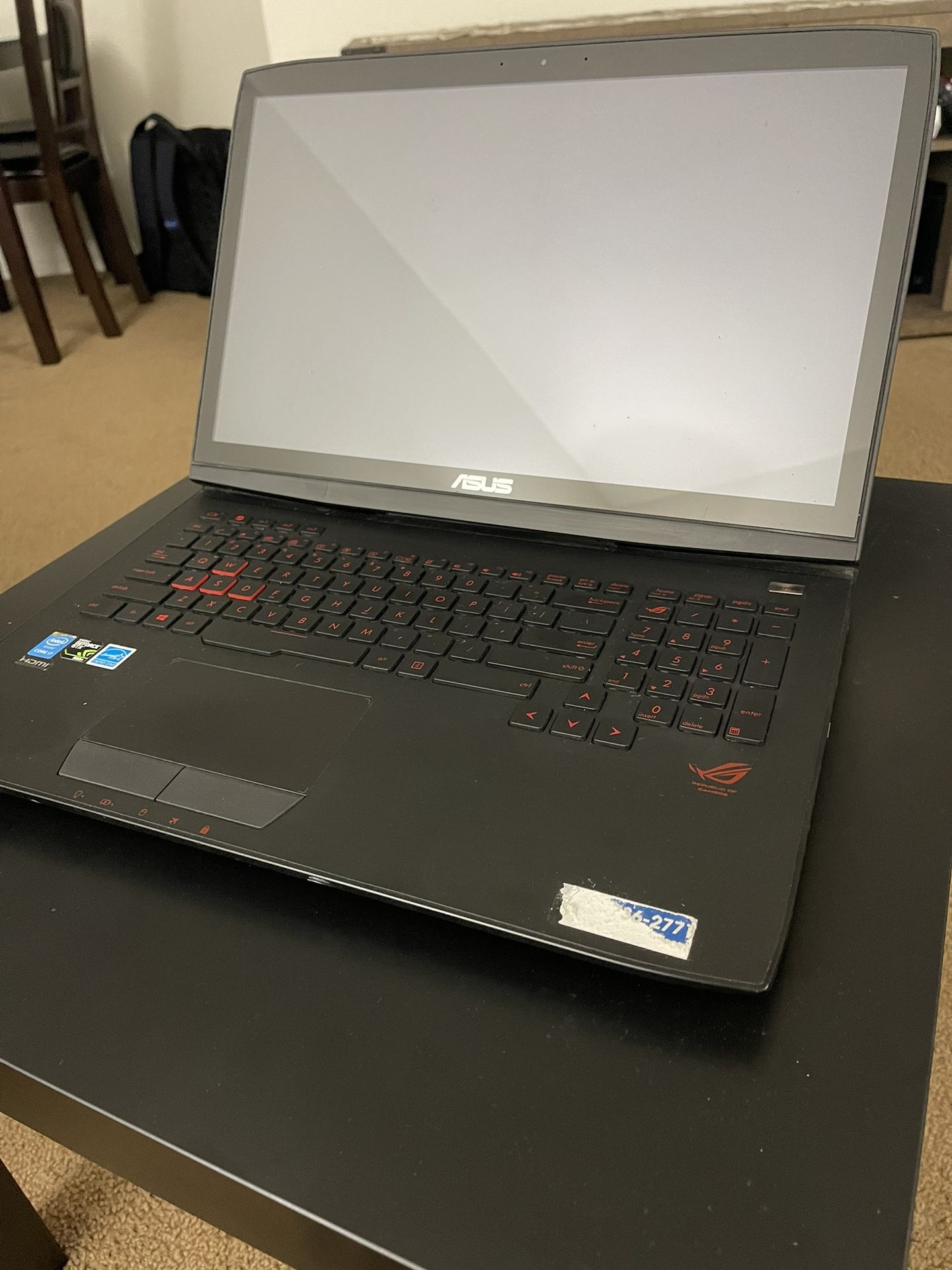 ASUS Notebook  Republic Of Gamers 17.3”