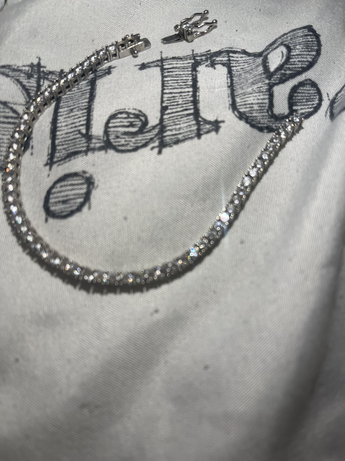 Moissanite Tennis Bracelet