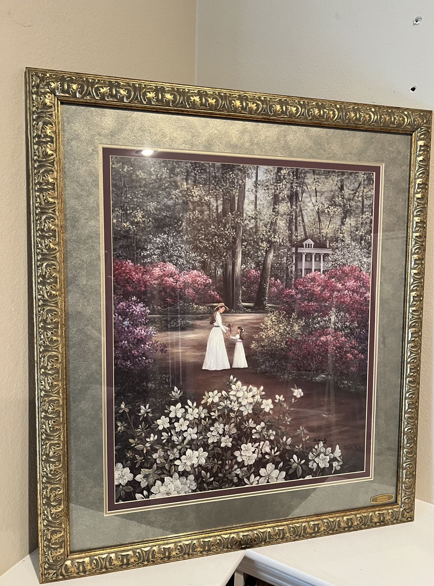 Framed Glynda Turley “Hand In Hand” Print