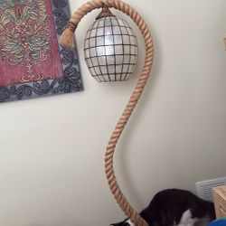 Imported Lantern Like Floor Lamp