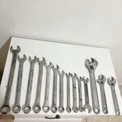 Set De Llaves Americanas Usadas Para Mecanicos