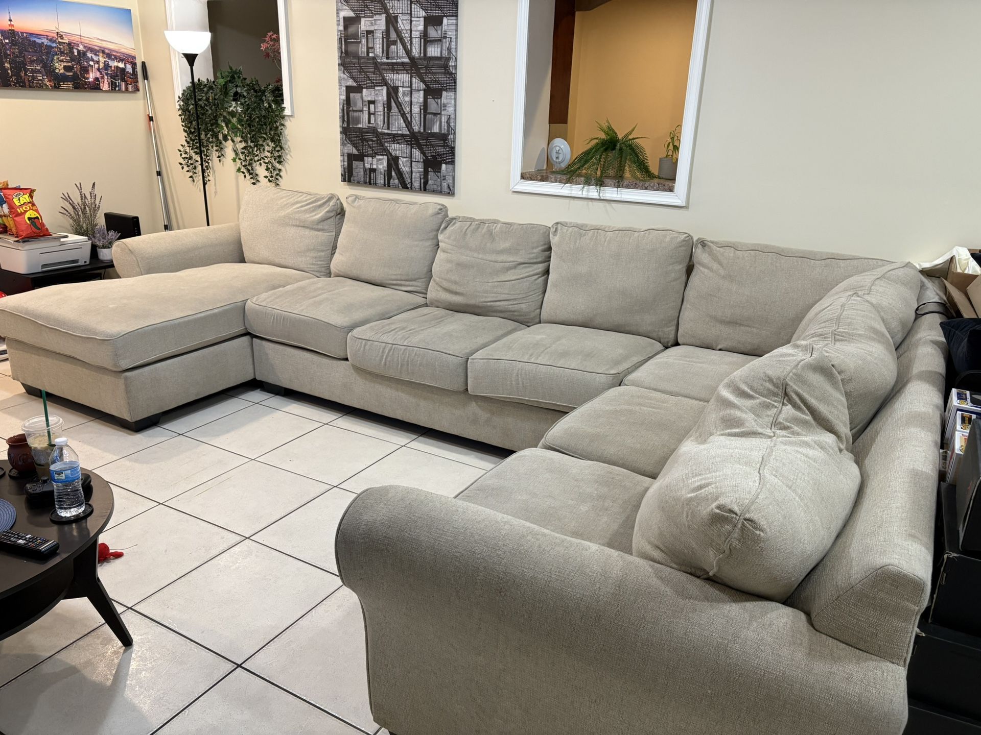 3-Piece Sectional Sofa