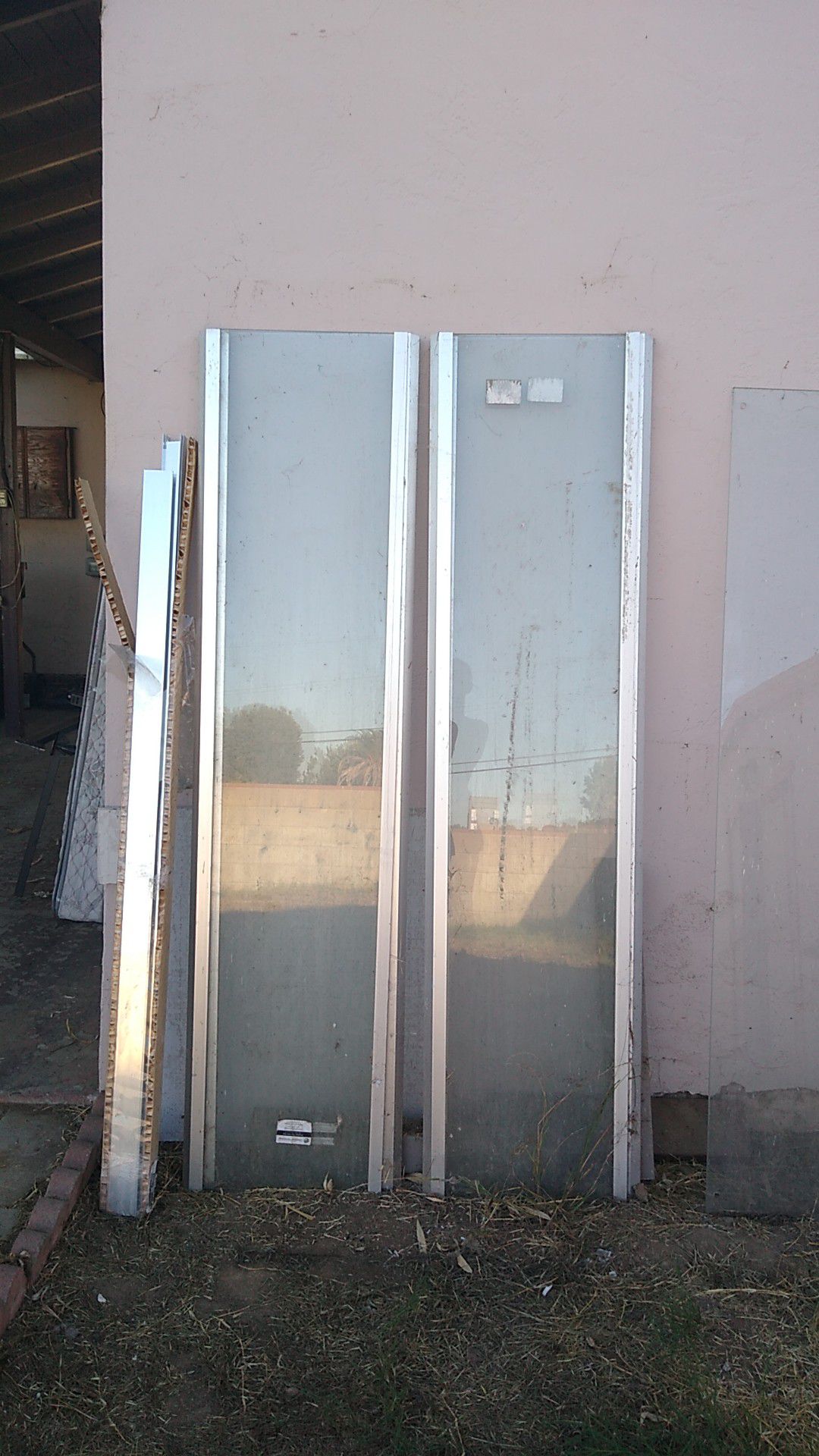 Glass shower doors - MUST TAKE ALL