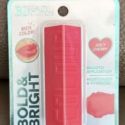 BEAUTY INTUITION Bold and Bright Lipstick JUICY CHERRY NIP