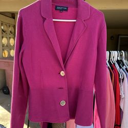Pink Sweater Jacket