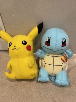 Huge Pikachu And Squirtle 