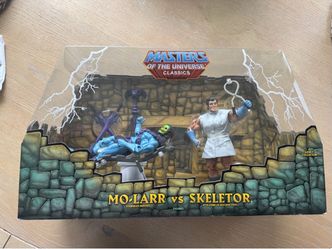 MOTU Classics Mo-Larr vs Skeletor new in box Masters of the Universe