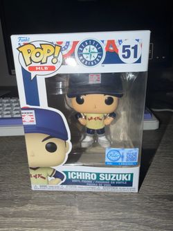 Funko Pop MLB Ichiro Suzuki #51 Seattle Mariners — Rare HOF version