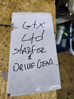 Sea-Doo starter and drive gear
