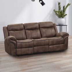 3-Piece Recliner Living Room Set – Sofa + Loveseat + Chair – $1,800🔥