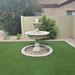 Water Fountain 2 tier Outdoor