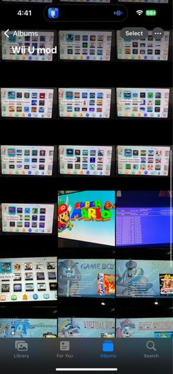 Wii U 1tb set up