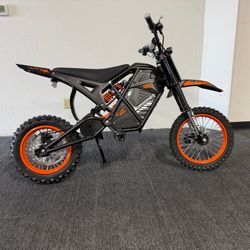 Eelectric Dirt Bike For Sale - 37MPH - 45M Long Rang - 2200 Peak Power - Fully Assembled - Affordable Price - No Hidden Fees