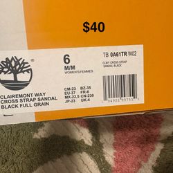 Women’s Size 6 Timberland Sandals 