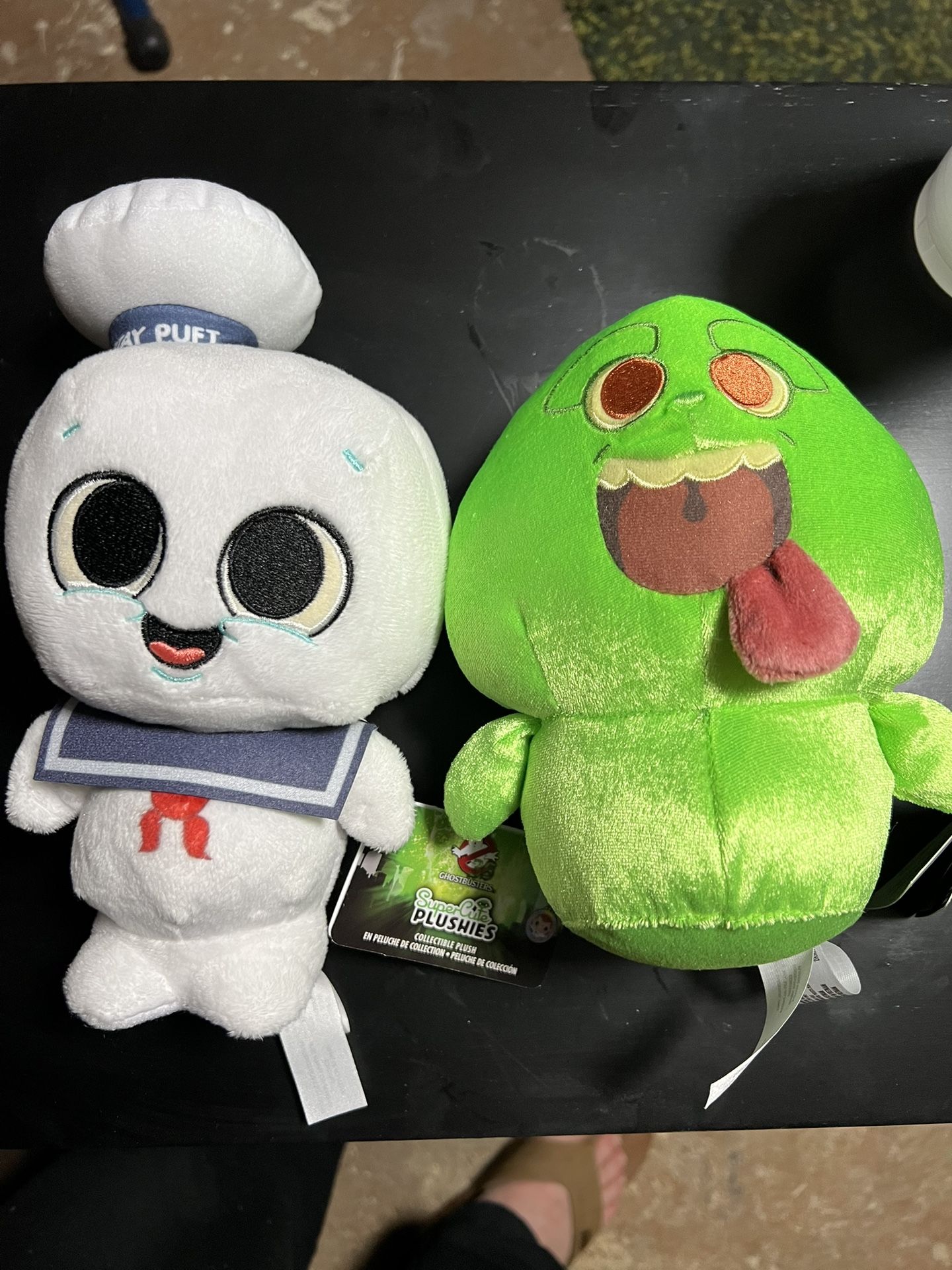 Ghost Busters Funko Plushies Stay Puft & Slimer
