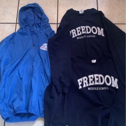 Freedom Sweaters/thin Hoodie Sweater Size Medium 