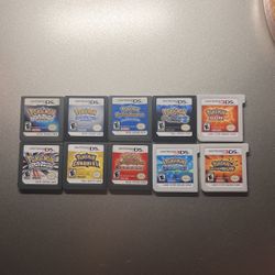 Pokemon DS/3DS Official Nintendo Collection