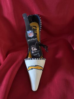 Los Angeles Chargers NFL Rare High Heel Bottle Wine Holder