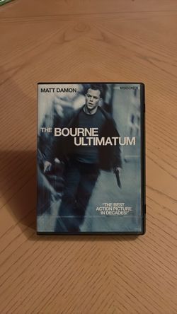 BOURNE ULTIMATUM DVD